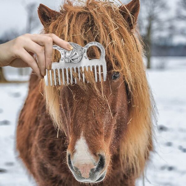 Mane & Tail Grooming Aluminum Alloy Horse Comb Petsasa Kigali Rwanda