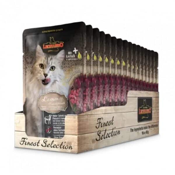 LEONARDO® Lamb + Cranberries Pouch Wet Cat Food