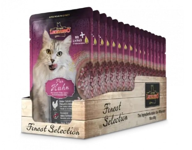 LEONARDO® Pure Chicken Pouch Wet Cat Food LEONARDO® Pure Chicken Pouch Wet Cat Food