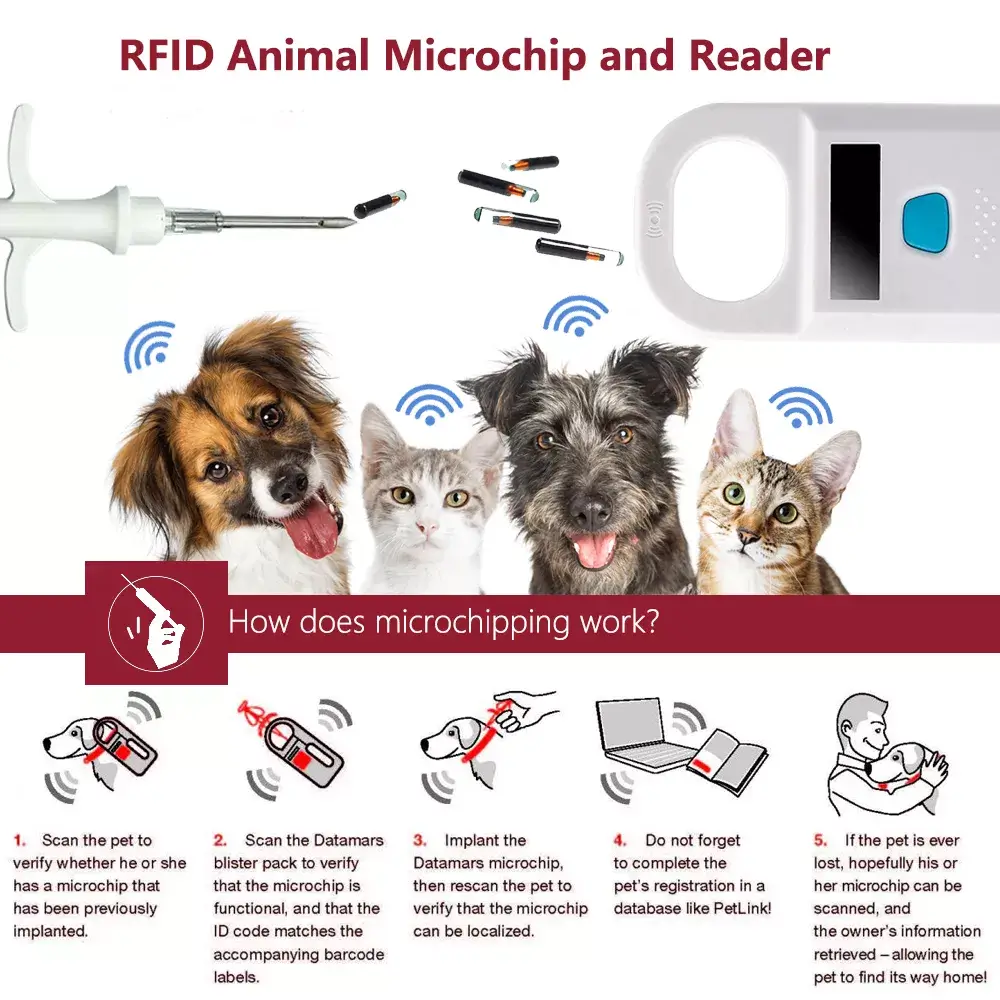 How Does a Pet Animal Microchip Work - Buy in Kigali Rwanda