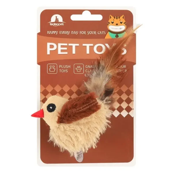 Buy Charming Chirp Electronic Bird-Sound Cat Toy in Rwanda at Petsasa