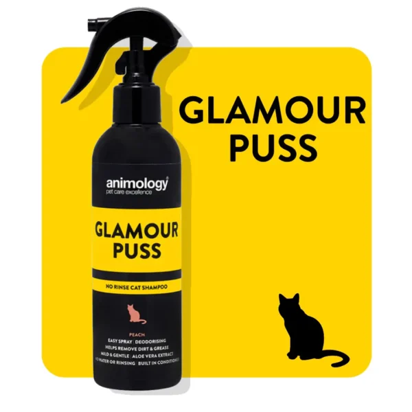 Buy Animology Glamour Puss No Rinse Cat Shampoo in Rwanda at Petsasa Petstore Kigali
