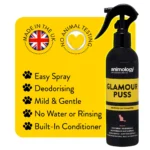 Benefits of Animology Glamour Puss No Rinse Cat Shampoo at Petsasa pet shop Rwanda
