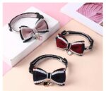 Best in Rwanda Bold London Bow Tie Cat Collar for Cats & Small Dogs from Petsasa