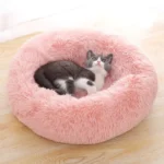 Cold Weather Winter Nest Long Plush Warm Cat Bed For cats at Petsasa Petstore Rwanda