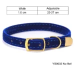 Fitting Size for Soft Velvet Cat Collar for For Cats Small Dogs in Rwanda at Petstore Kigali