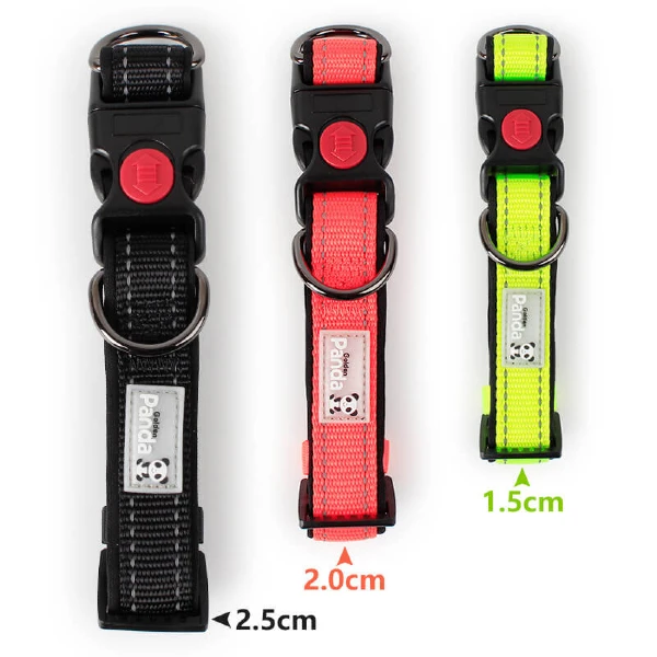 Strong and Durable Strong Golden Panda Safety Lock Adjustable Dog Collar in Rwanda at Petsasa