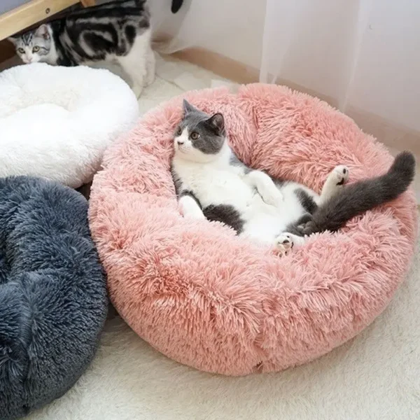 Buy Winter Nest Long Plush Warm Cat Bed in Kigali at Petsasa Petstore Rwanda