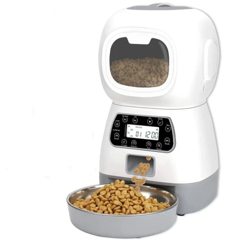 Buy 3.5L Smart Automatic Dog & Cat Feeder, with Voice Reminder at Petsasa Petstore Rwanda