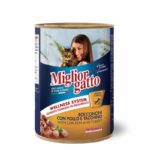 Migliorgatto Chunks Canned Cat Food Chicken and Turkey in Rwanda at Petsasa Petstore