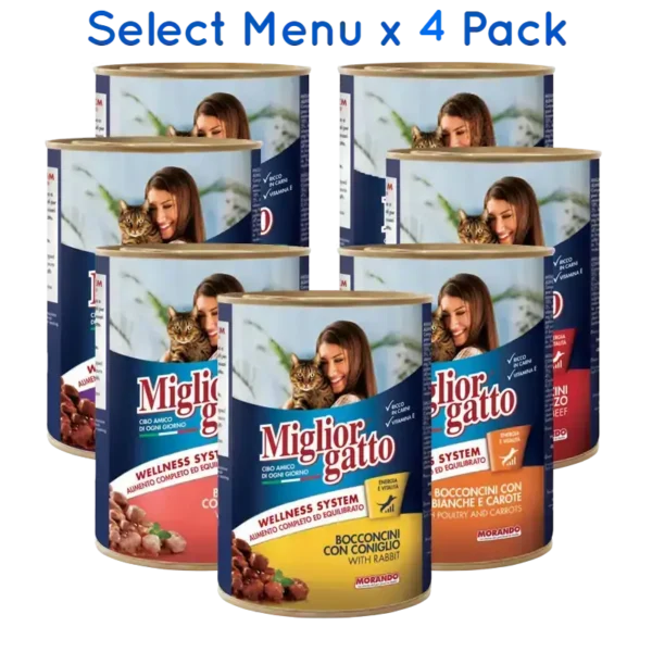 Buy Migliorgatto Chunks Canned Cat Food pack Rwanda