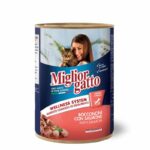 Migliorgatto Chunks Canned Cat Food with Salmon at Pet store Rwanda