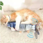 Cat Playing Electric Floppy Fish Interactive Cat Toy Pet Store Rwanda