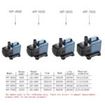 Small to Large Sobo WP Ultra-quiet Fish Tank Submersible Pump Kigali Aquarium Shop