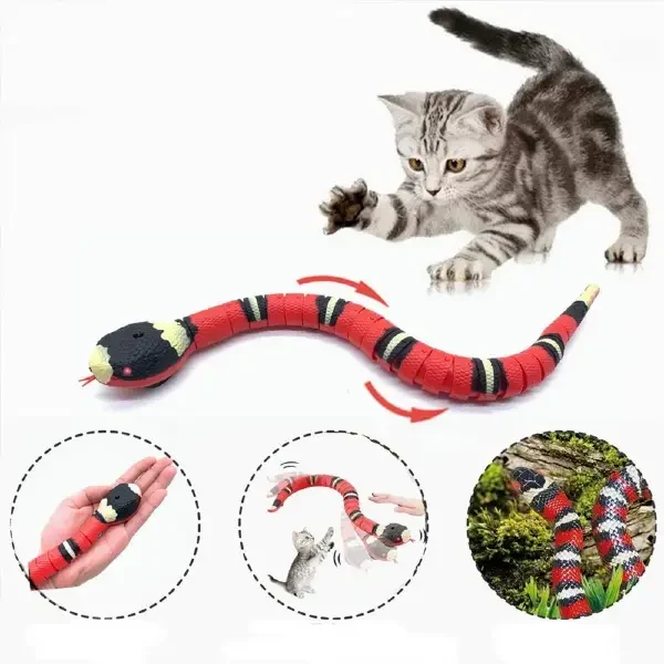 Buy Smart Sensing Electric Snake Interactive Cat Toys Petstore online in Kigali Rwanda