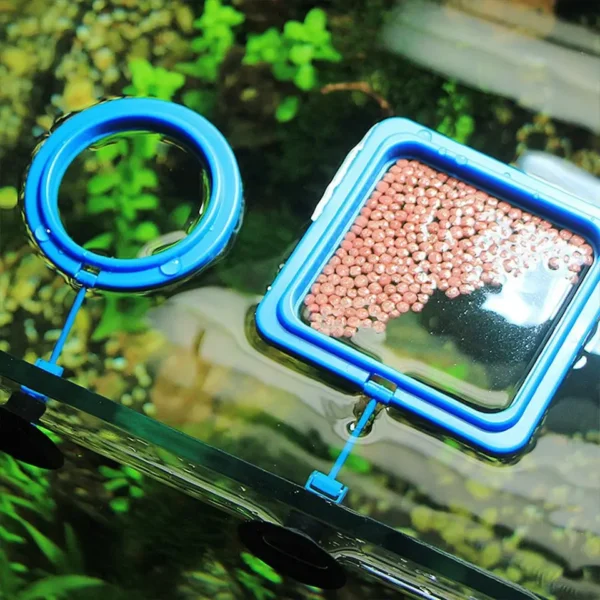 Aquarium Feeding Ring Fish & Turtle Tank Automatic Feeder, Blue in Kigali Rwanda