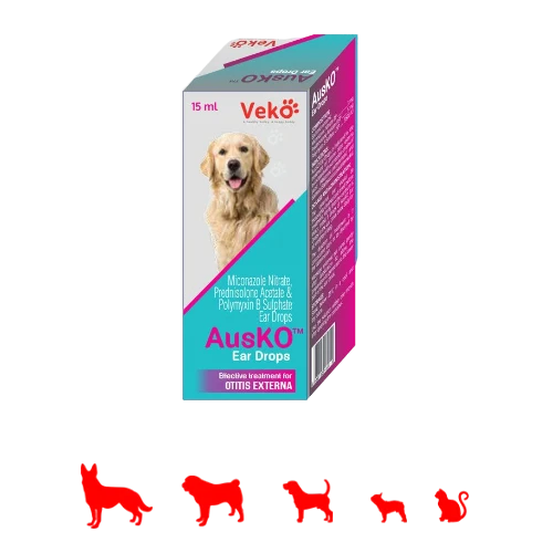 Buy Veko Ausko Ear Drops for Dogs & Cats in Rwanda