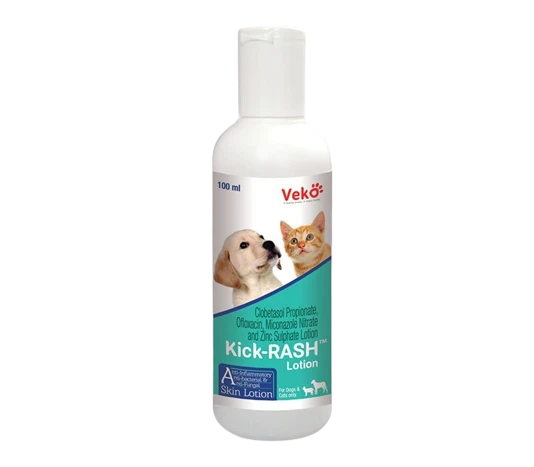 Veko Kick-RASH Medicated Lotion for Cats & Dogs in Kigali Rwanda