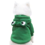 Beautiful Toon Eyes Green Dog and Cat Hoodie in Kigali
