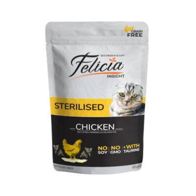 Felicia Sterilised Pouch Chicken in Jelly Wet Cat Food