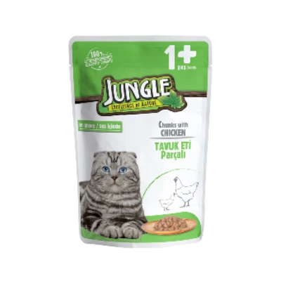 Buy Jungle Pouch Chicken in Jelly Wet Cat Food