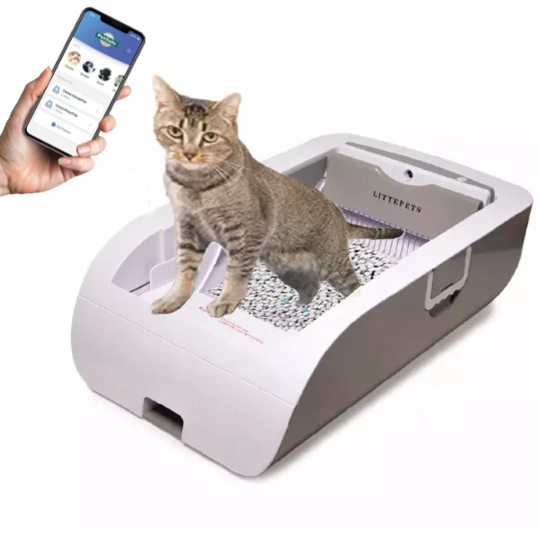 Buy Scoop Free Automatic Self-Cleaning Cat Litter Box in Rwanda