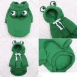 Toon Eyes Green Dog and Cat Hoodie fro small and medium dogs in Rwanda