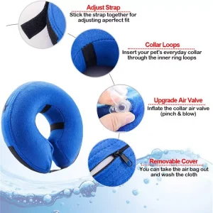 Buy Using Inflatable cone collar for Dog Cat in Kigali