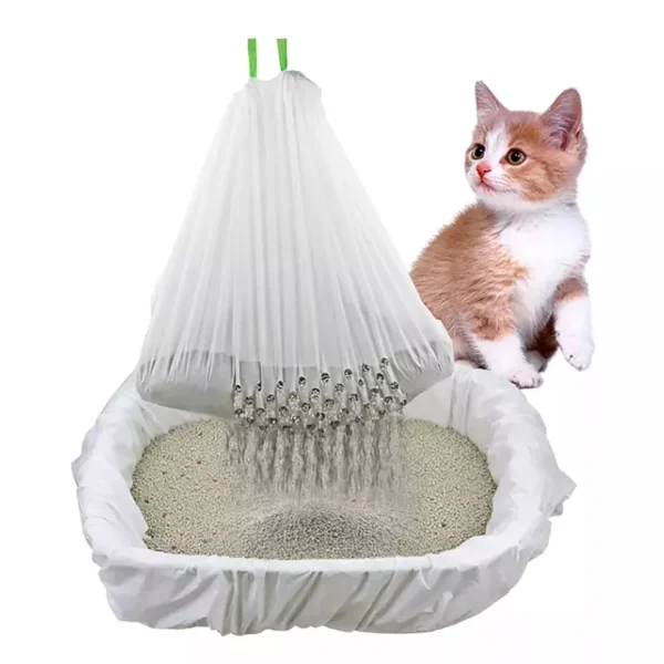 Buy Biodegradable Drawstring Litter Box Liner in Rwanda