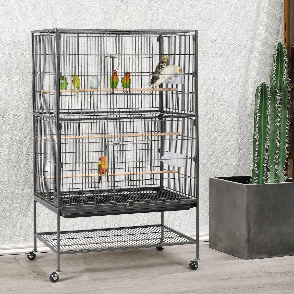 Buy Hammertone Large Rolling Bird Cage in Rwanda Buy Hammertone Large Rolling Bird Cage in Rwanda