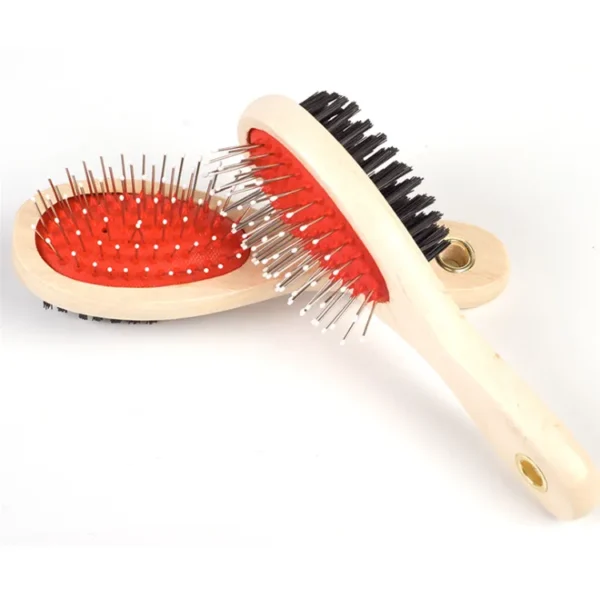 Bamboo Style Pin & Bristle Combo Brush for Dogs & Cats Kigali Rwanda