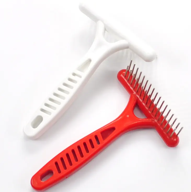 Double Row Undercoat Rake Dog Grooming Comb Buy Double Row Undercoat Rake Dog Grooming Comb at Petsasa Petstore Rwanda
