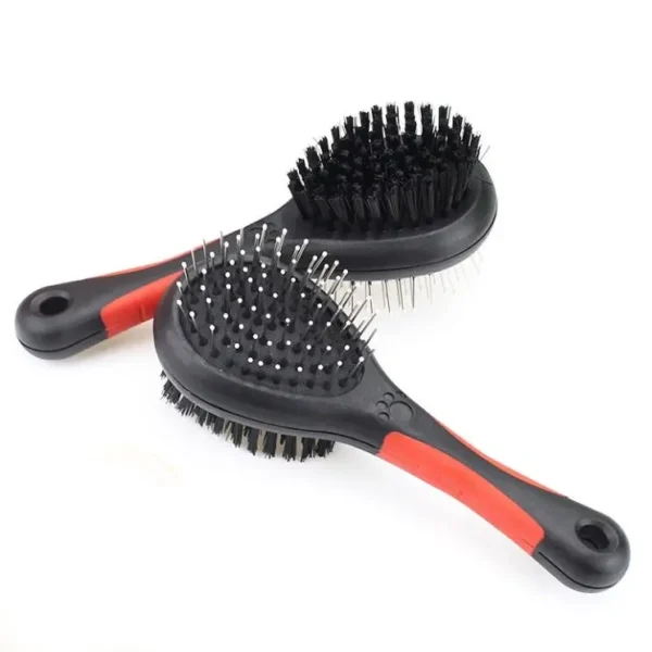 PetIcon Dual-Sided Combo Brush for Dogs and Cats at Petsasa Rwanda
