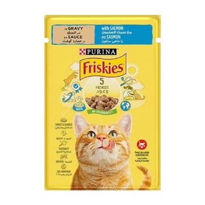 Purina Friskies Salmon in Gravy Cat Food