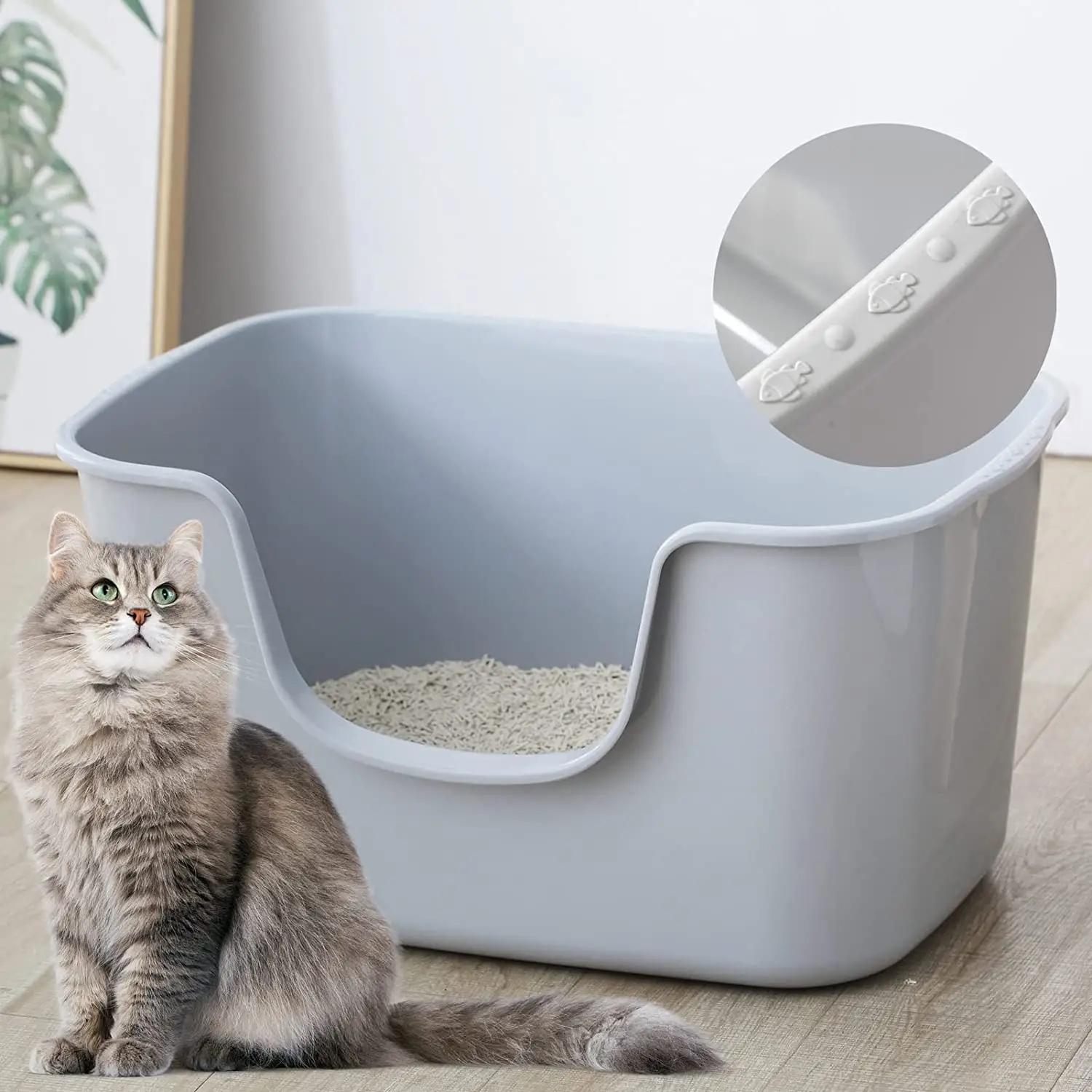 Smart Paws Extra Large Cat Litter Box Smart Paws Extra Large Cat Litter Box