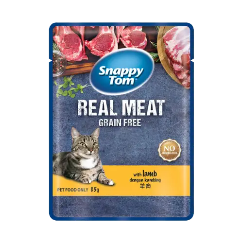 Snappy Tom Pouch Lamb Cat Food