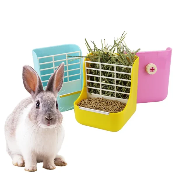 Rabbit, Bunny & Guinea Pig Hay Feeder Rack Food Dispenser at Petsasa Kigali Rwanda