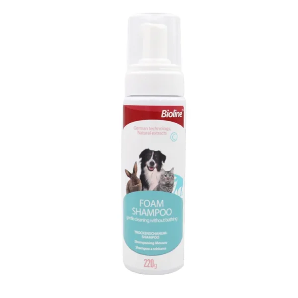 Bioline Foam Waterless Shampoo for Pets in Rwanda
