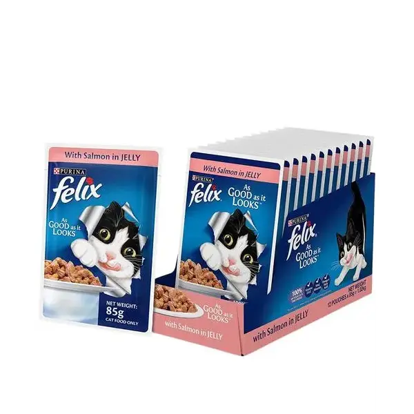 Buy FELIX As Good As It Looks Salmon in Jelly Wet Cat Food in Rwanda