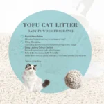 Bioline Tofu Cat Litter Baby Powder Fragrance - Image 2