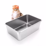 Open Stainless Steel Cat Litter Box Petsasa Rwanda