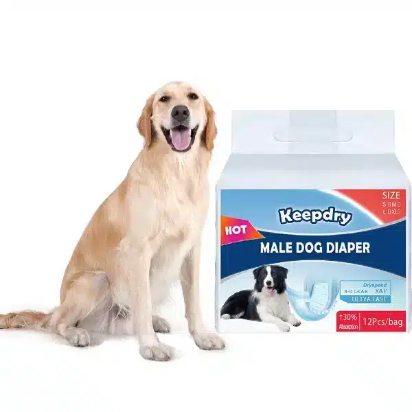 KPDry Disposable Male Dog Diapers at Petsasa Rwanda