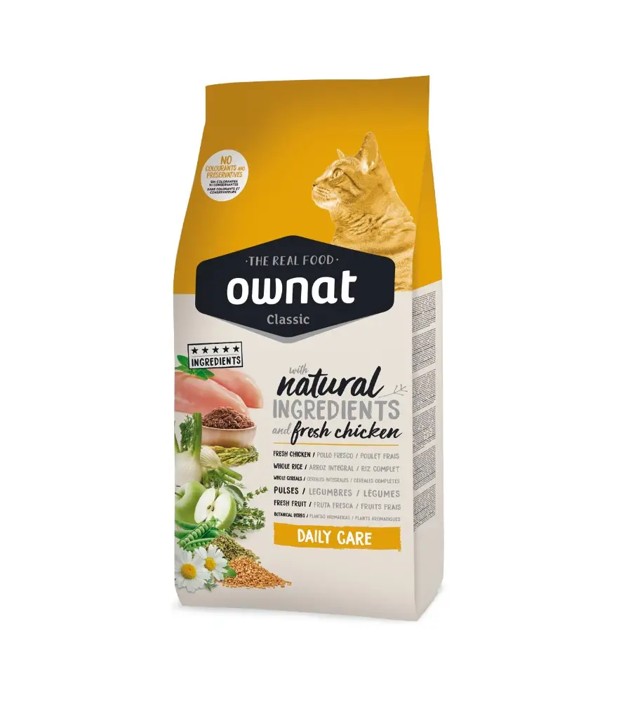 Ownat Classic Daily Care Cat Food Ownat Classic Daily Care Cat Food at Petsasa Rwanda