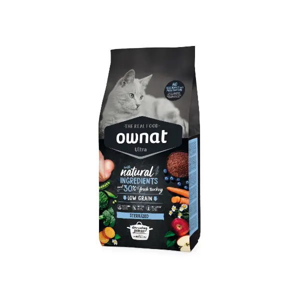 Ownat Ultra Sterilised Cat Food at Petsasa Rwanda