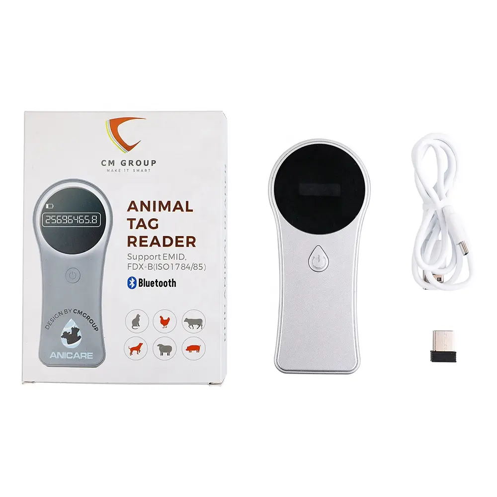 CMRFID Universal Microchip Scanner Reader with Bluetooth CMRFID Universal Microchip Scanner Reader with Bluetooth Pet Tag Reader in Rwanda