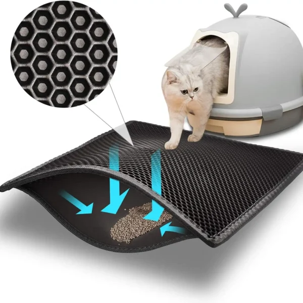 Eva Double Layer Cat Litter Trapping Mat