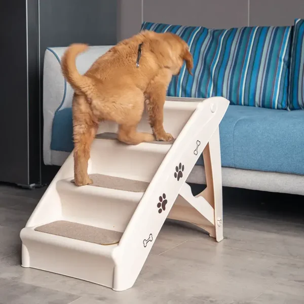 Nonslip Foldable Cat & Dog Stairs Ramp Petsasa