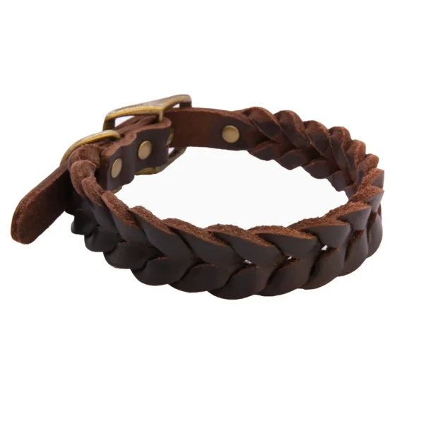 Soft Touch Cowhide Leather Dog Collar Petsasa Rwanda
