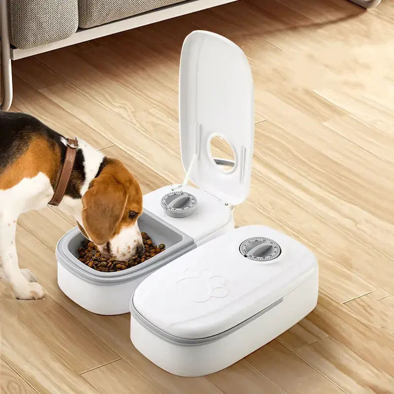 Timed Automatic Pet Food Feeder For Dogs Timed Automatic Pet Food Feeder For Dogs