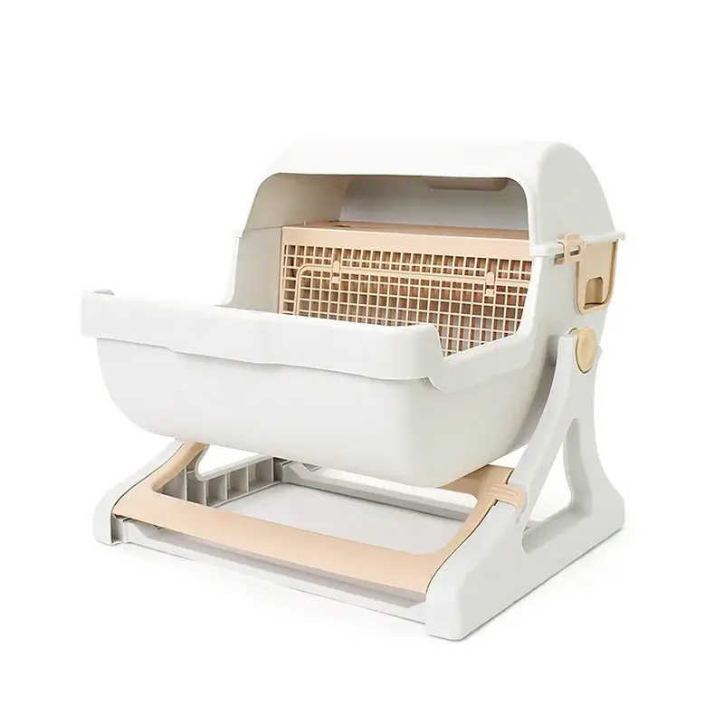 Sifting Semi-Automatic Large Cat Litter Box Petsasa petstore